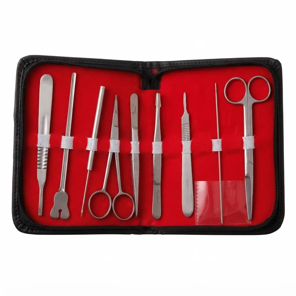 ESTUCHE DE DISECCION X 9 PIEZAS