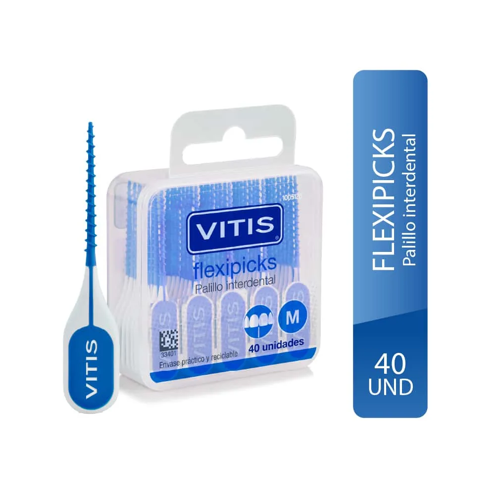 Flexipicks Palito Interdental X40 - Vitis