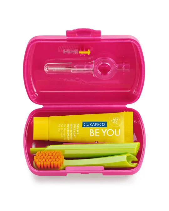 Travel Set Magenta - Curaprox