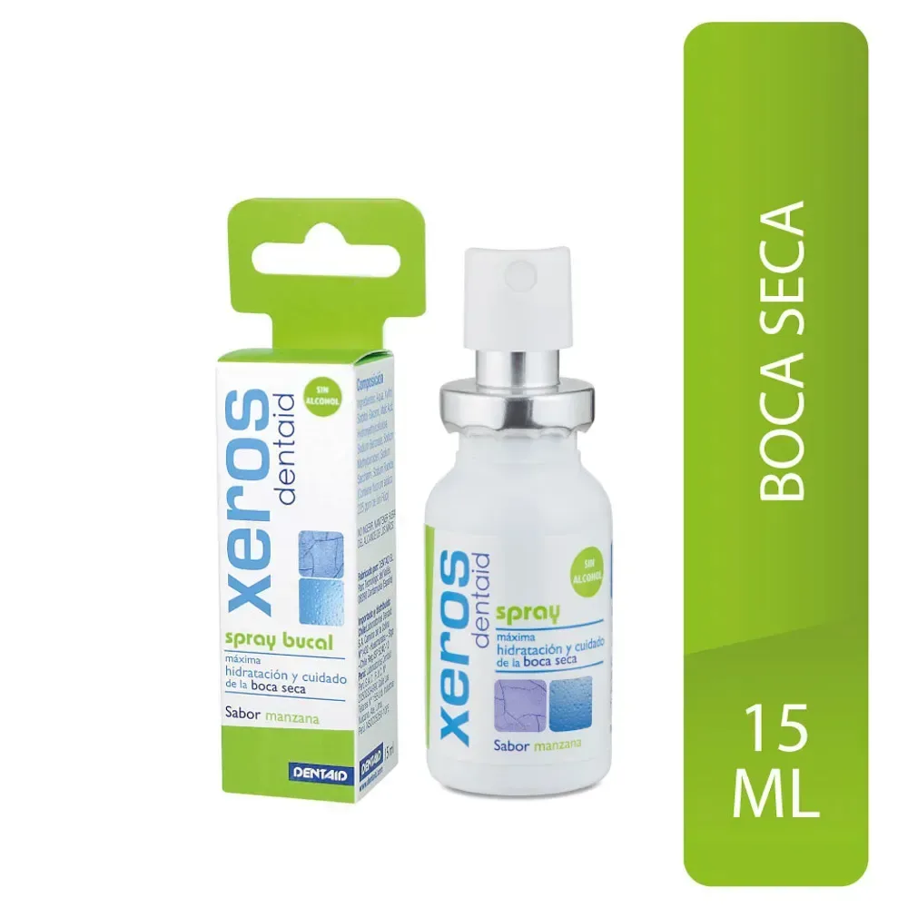 Spray Bucal Xeros Manzana S/alcohol 15ml