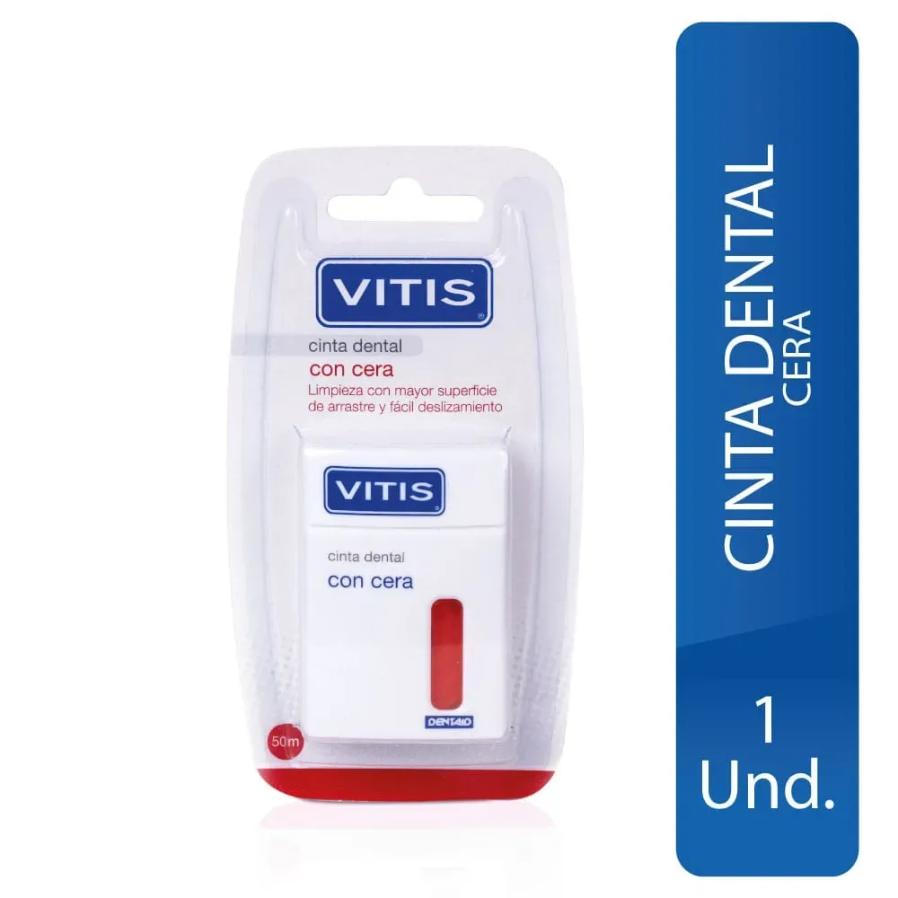 Hilo Dental Cinta Con Cera 50m - Vitis