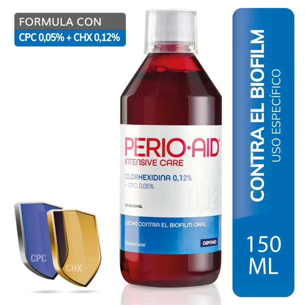 Colutorio Vitis Perio Aid Intensive Care 0.12% 150ml